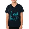 2156 Toddler Fine Jersey V-Neck T-Shirt Thumbnail