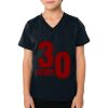 2156 Toddler Fine Jersey V-Neck T-Shirt Thumbnail