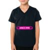 2156 Toddler Fine Jersey V-Neck T-Shirt Thumbnail