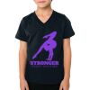 2156 Toddler Fine Jersey V-Neck T-Shirt Thumbnail