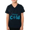 2156 Toddler Fine Jersey V-Neck T-Shirt Thumbnail